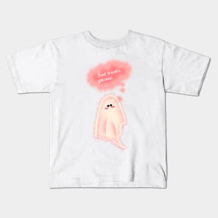 Adorable ghost Kids T-Shirt